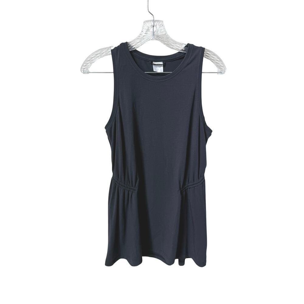Athleta Air Out Cinch Tank Top Black Size Small